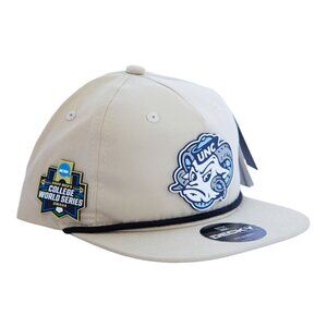 North Carolina Tar Heels 2024 Men's College World Series 3D Classic Rope Hat